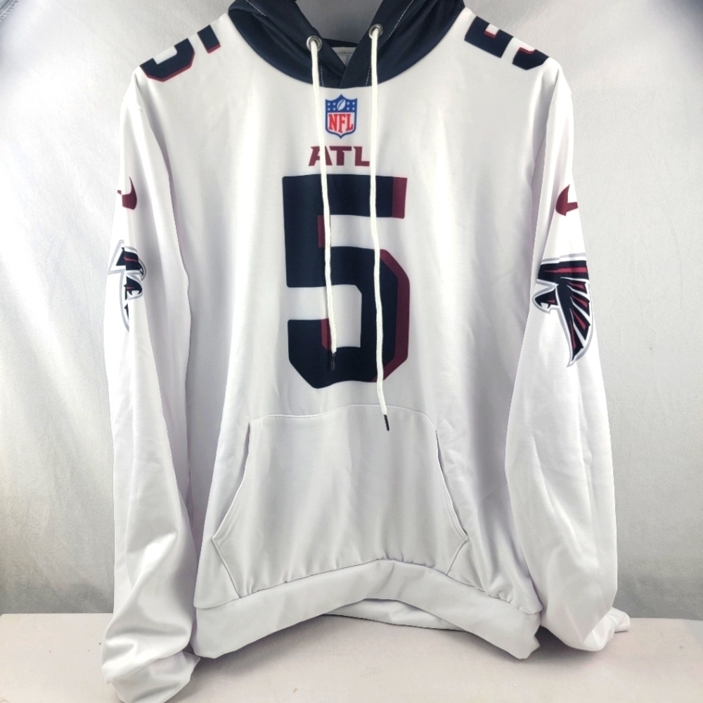 NWOT Designer Inspired Atlanta football hoodie Size Large